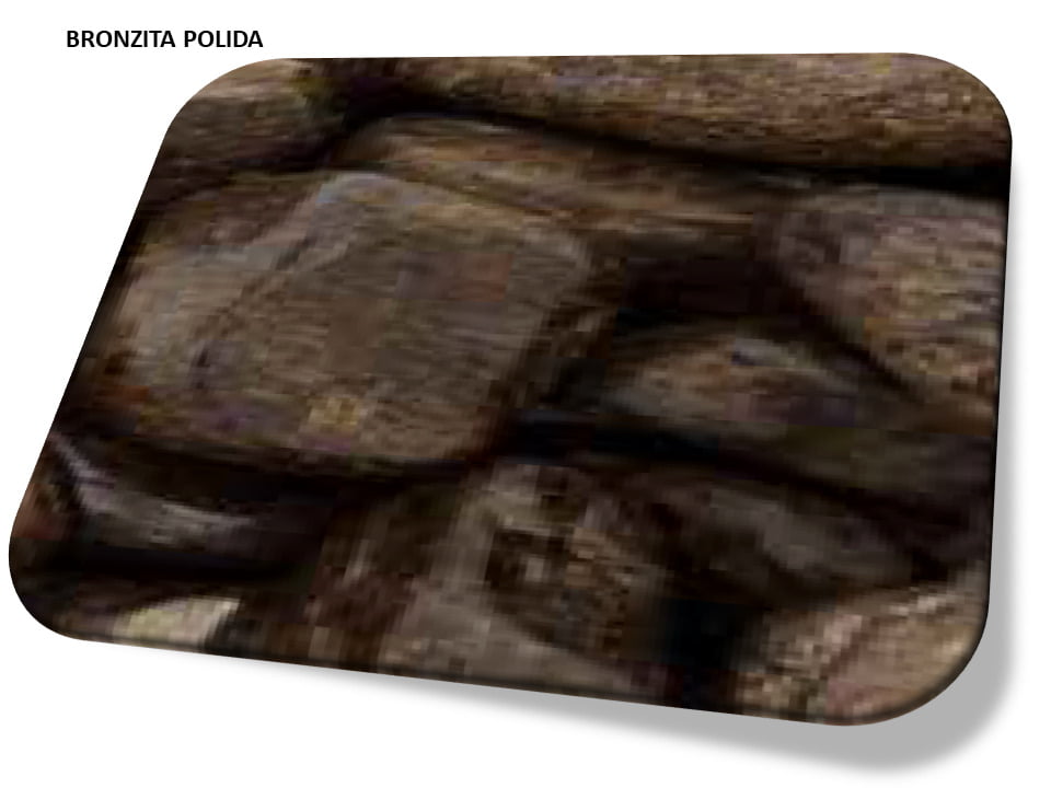 Bronzita pedra natural polida i25 Pulseiras Colares e Acessórios