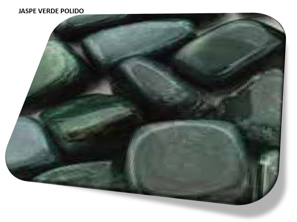 Jaspe Verde pedra natural Polida i25 Pulseiras Colares e Acessórios