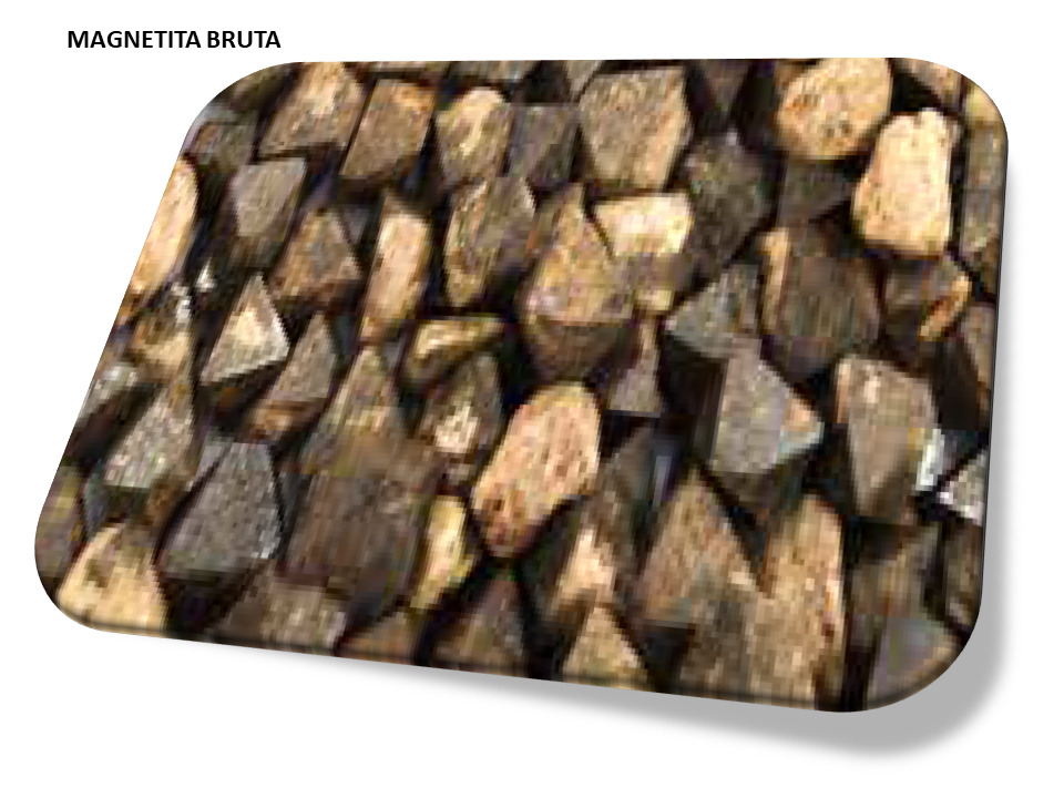 Magnetita pedra natural Bruta i25 Pulseiras Colares e Acessórios