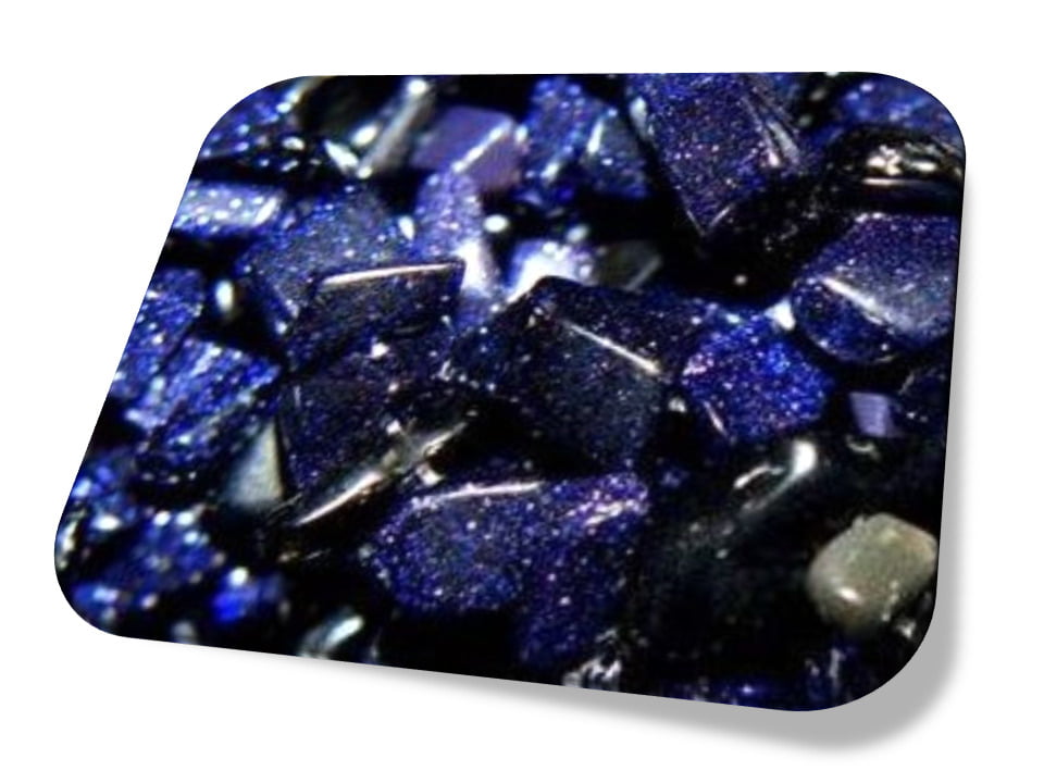 Pedra Estrela Azul Polida i25 Store