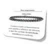 Pulseira Hematita Imantada Bolinhas 6mm medidas Requinte 19cm i25 de Março