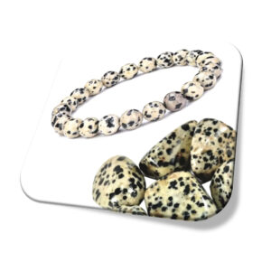 Pulseira Jaspe Dalmata Capa1 i25 de Março Loja Online Com Fio