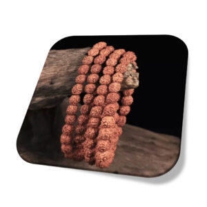 Pulseira Rudraksha Capa2 i25 de Março Loja Online Com Fio Silicone Duplo