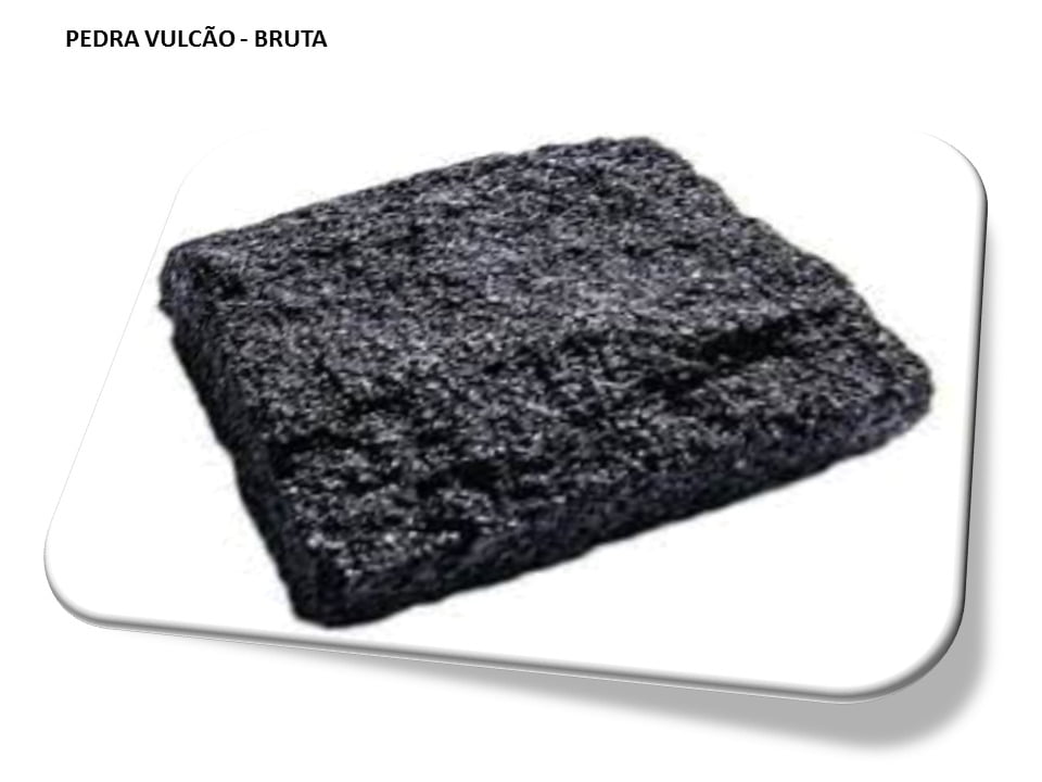 Pedra Vulcão pedra natural bruta i25 Pulseiras Colares e Acessórios