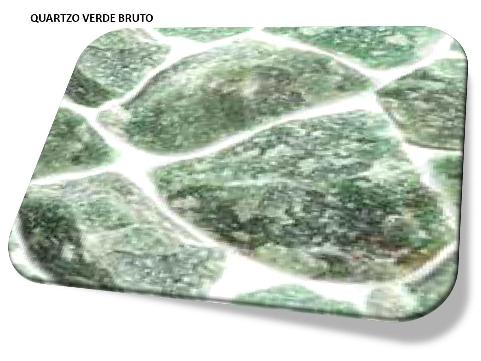 Quartzo Verde pedra natural bruta i25 Pulseiras Colares e Acessórios