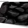 Turmalina Negra pedra natural polida i25 Pulseiras Colares e Acessórios