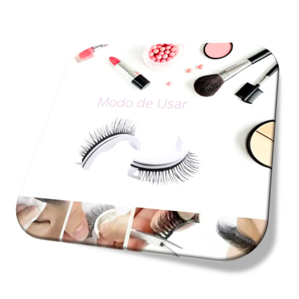 Cilios Postiços Autocolante Natural makeup Reutilizavel 9d