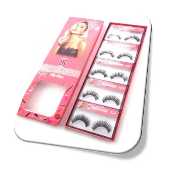 Kit 2 Cílios Postiços e Caneta Magnética cilios Cola Todos Cilios Sabrina