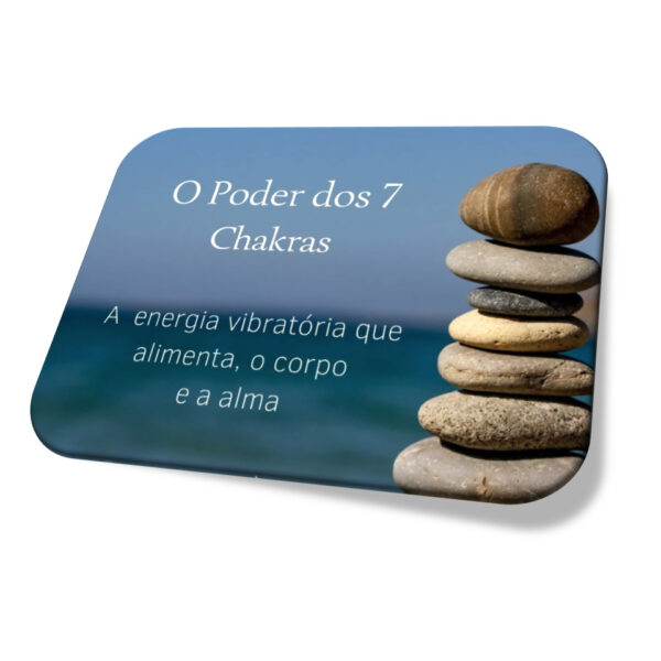 Kit Radiestesia Pedras 7 Chakras Bruta + Selenita detalhes Terapia Holística