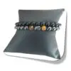 Pulseiras Mistas Onix Olho Tigre Hematita + Buda 2 Unidades - Image 7